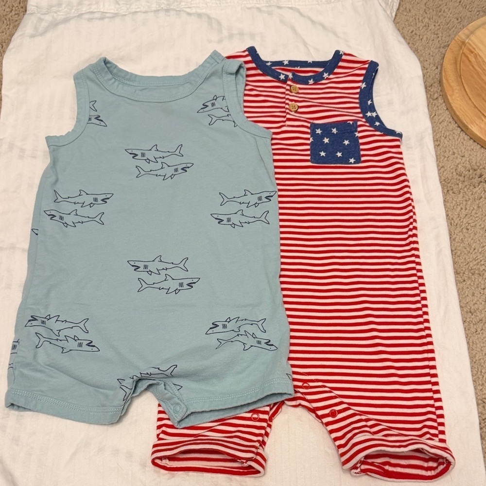 Boy Rompers